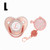 Kids Pacifier 26 Letter Name Initial Clip Silicone Infant Nipple Bling Newborn Pacifier Clearance Rose Gold L Ql3468