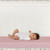 Dream On Me Snuggles Breathable Extra Firm Foam Fiber Portable/mini Crib Mattress In Dusty Rose I Greenguard Gold Certified