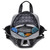 Monbebe Rebel Diaper Bag Backpack With Changing Pad And Stroller Hooks, Grey