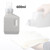 Refillable Laundry Bottle Non-leak And Label Empty Liquid Container For Bleaching Agent Detergent Room Decor Sub Bottling - Gray 600ml