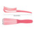 Detangling Brush Hair Combing Brush Detangle With Wet/dry Curly Natural Hair(pink)