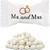 Mr. & Mrs. Wedding Buttermints, Mint Candies, After Dinner Mints, Butter Mint Candy, Fat-free, Individually Wrapped (55 Pieces)
