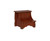 Powell Palamar 2-step Bed Stepswith Storage, Lightly Distressed Woodbury Mahogany Finish