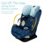 Maxi-cosi Pria Max All-in-one Convertible Car Seat, Tetra Blue – Purecosi