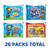 Nabisco Fun Shapes Variety Pack Barnum's Animal Crackers, Teddy Grahams & Chips Ahoy!, 20 Snack Packs