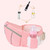 Baby Carrier, Baby Hip Seat Carrier Waist Hip Seat Multifunctional Baby Carrier Bag Baby Waist Stool, One Size Fits All - Adapt To Newborn, Infant & Toddler (pink)