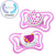 Chicco Physioforma Light Day & Night Orthodontic Pacifier 16-24m Pink 2pk