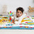 Yookidoo Fiesta Baby Playmat To Bag. Folds To Become A Carrying Bag. Soft Padded Extra Large Indoor & Outdoor Activity Mattress With A Mirror And A Rattle. Easily Washable. 57 X 39 In.