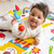 Yookidoo Fiesta Baby Playmat To Bag. Folds To Become A Carrying Bag. Soft Padded Extra Large Indoor & Outdoor Activity Mattress With A Mirror And A Rattle. Easily Washable. 57 X 39 In.