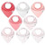 Baby Bandana Drool Bibs For Girls, 8 Pack Bib Set With Snaps For Drooling, Teething And Feeding, Soft And Absorbent Bibs By Kiddystar