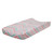 Lambs & Ivy Little Spirit Coral/white/blue Chevron Baby Changing Pad Cover