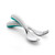 Oxo Tot Fork & Spoon Set, Teal