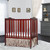 Dream On Me 2-in-1 Lightweight Portable Folding Crib Cherry