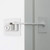 Guardianite Premium Refrigerator Lock Fridge Freezer Security White With Built-in Keyed Lock