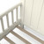 Child Craft Calder Toddler Bed With Guard Rails, Brushed Cotton
