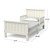 Child Craft Calder Toddler Bed With Guard Rails, Brushed Cotton