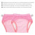 Infant Training Pants Mesh Breathable  Reusable Washable Underpants For Newborns Baby(pink 80)