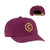 Coal Colby Hat Burgundy Adjustable