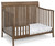 Suite Bebe Shailee 4-in-1 Convertible Crib In Brown Stone