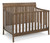 Suite Bebe Shailee 4-in-1 Convertible Crib In Brown Stone