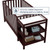 Storkcraft Pacific 4-in-1 Convertible Baby Crib And Changer, Espresso