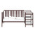 Storkcraft Pacific 4-in-1 Convertible Baby Crib And Changer, Espresso