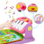 Unih Baby Gym Play Mats, Kick And Play Piano Gym Activity Center For Toddlers Age 0 To 24 Months (pink)