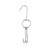 Ookwe Stainless Steel Double Meat Hooks Roast Duck Beef Goose Turkey Bacon Shop Hanging Clasp Bbq Grill Hanger Cooking Tools