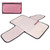 Baby   Portable Multifunctional Travel Changing Mat Station For Newbornred