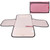 Baby   Portable Multifunctional Travel Changing Mat Station For Newbornred