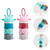 2pcs Portable Milk Powder Food Dispenser Cases Baby Food Storage Containers