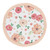 Watercolor Floral Peach Green Rose Baby Play Mat By Sweet Jojo Designs