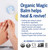 Dr. Bronner's - Organic Magic Balm (baby Unscented, 2 Ounce, 2 Pack) Made With Organic Beeswax And Hemp Oil, Moisturizes And Soothes Hands, Face And Body, Relieves Dry Skin, Helps Prevent Diaper Rash