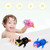 3 Pack Wind Up Swimming Penguin Bath Toy, By Random