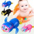 3 Pack Wind Up Swimming Penguin Bath Toy, By Random