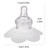 Robot-gxg Silicone Nipple Shield For Breastfeeding - Silicone Breast Feeding Cover Nipple - Silicone Nipple Shield Protector For Breastfeeding Mother Milk Nipple Protection Cover Ultra-thin