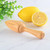 Zedker Black Friday Deals 2022 Home Wooden Lemon Squeezer Mini Hand Press Manual Juicer Fruit Orange Juice Extractor Reamers Ten-corner Design Kitchen Tool Warehouse Clearance