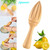 Zedker Black Friday Deals 2022 Home Wooden Lemon Squeezer Mini Hand Press Manual Juicer Fruit Orange Juice Extractor Reamers Ten-corner Design Kitchen Tool Warehouse Clearance