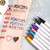 White Eyeliner Matte Color Liquid Eyeliner 8 Colors Waterproof Long Lasting Colorful Eye Liner Pen 1ml
