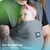 Baby K'tan Breeze Baby Wrap Carrier, Infant And Child Sling - Simple Pre-wrapped Holder For Babywearing-no Tying Or Rings-carry Newborn Up To 35 Lbs, Charcoal, Medium (w Dress 10-14 / M Jacket 39-42)