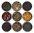 Heavenly Tea Leaves Organic Loose Leaf Tea Sampler Set, 9 Assorted Loose Leaf Teas & Herbal Tisanes ( Approx. 90 Cups)