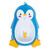 Deoxygene Baby Boy Potty Toilet Training Penguin Children Stand Vertical Urinal Boys Pee Infant Toddler Wall-mounted Blue