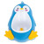 Deoxygene Baby Boy Potty Toilet Training Penguin Children Stand Vertical Urinal Boys Pee Infant Toddler Wall-mounted Blue