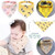 Baby Girls Boys Washable Feeding Saliva Drool Triangle Cotton Towel Scarf 4 Pack Absorbent And Soft Unisex