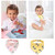 Baby Girls Boys Washable Feeding Saliva Drool Triangle Cotton Towel Scarf 4 Pack Absorbent And Soft Unisex
