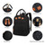 3 In 1 Baby Diaper Bag Backpack With Changing Station Travel Back Pack With Mat Usb Charging Port Black