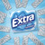 Extra Gum Peppermint Chewing Gum, 15 Pieces Packs, 10 Count