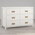 Little Seeds Monarch Hill Haven 6 Drawer Kids Dresser, White