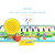 Baby Piano Mat Musical Touch Carpet 100x36cm Music Piano Keyboard Mat Infant Baby Educational Toy