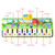 Baby Piano Mat Musical Touch Carpet 100x36cm Music Piano Keyboard Mat Infant Baby Educational Toy